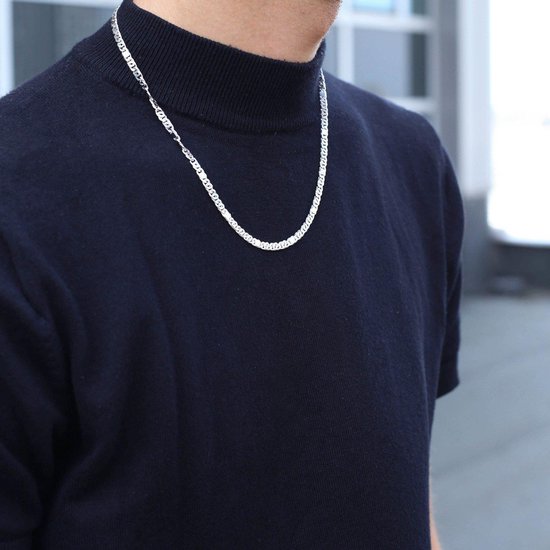 Maille gourmande chaîne en argent