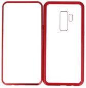 Wicked Narwal | Magnetic Back Cover voor Samsung Samsung Galaxy S9 Plus Rood