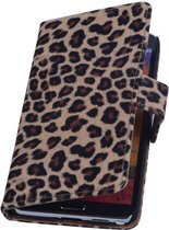 Wicked Narwal | Panter print  bookstyle / book case/ wallet case Hoes voor Nokia Microsoft Lumia 1020 Panter print