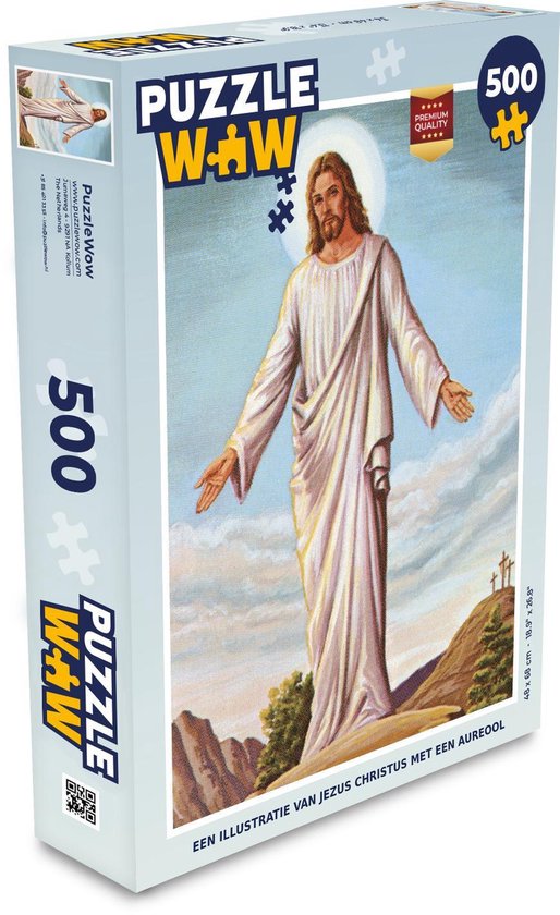 Puzzle JésusChrist illustration 500 pièces Une illustration de Jésus
