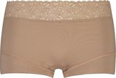 Pure Color Kant dames short - zand -  Maat: XL