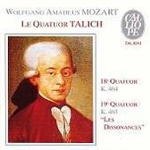 Mozart: Quatuors Nos. 18 & 19