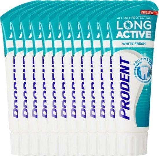 Prodent Long Active™ White Fresh Tandpasta - 12 x 75 ml - Voordeelverpakking - Prodent