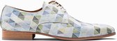 Paulo Bellini Dress Shoe Carbonia Green Leather Multicolor