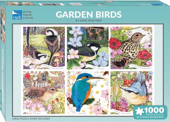 Garden Birds Puzzel 1000 Stukjes | bol.com