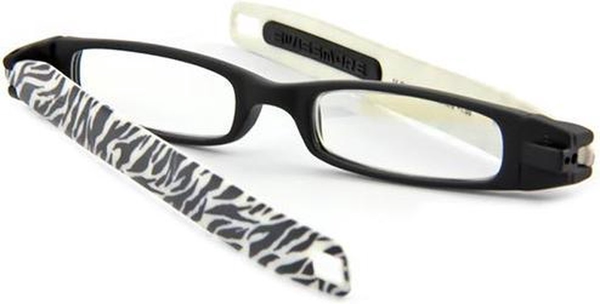 Opvouwbare leesbril Figoline-Zebra-+1.50