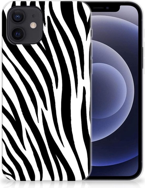 Telefoonhoesjes iPhone 12 | 12 Pro (6.1") Smartphone hoesje Zebra |