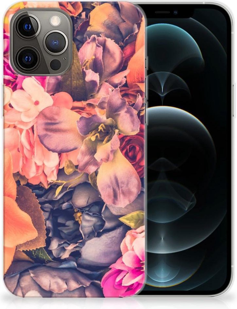 iPhone 12 Pro Max TPU Case Bosje Bloemen