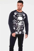 Jawbreaker Sweater/trui -M- Dark Symbols Zwart