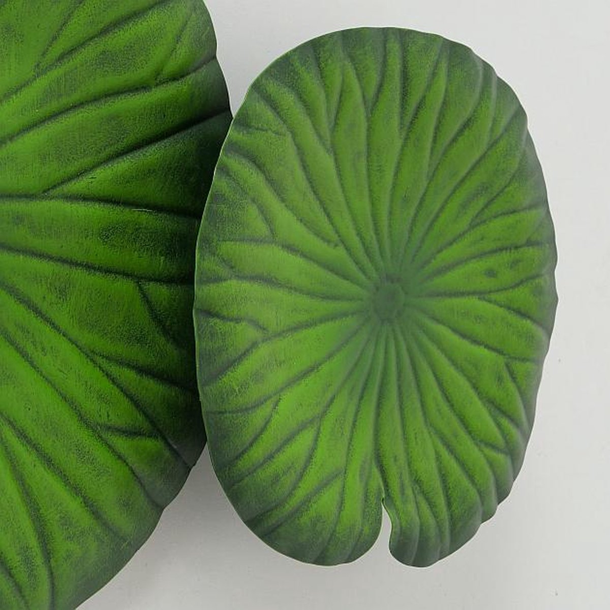 metalen wanddecoratie lelie blad