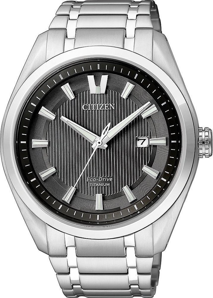 Citizen AW1240-57E - Horloge - Titanium - Zilverkleurig - Ø 42mm