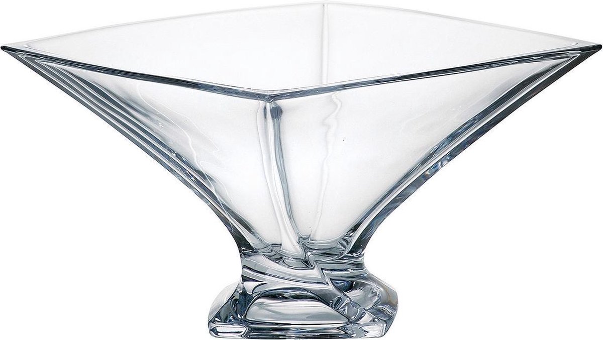 Crystalite Bohemia Quadro Schaal - 32.50 cm.