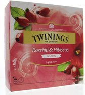 Twinings Infusions rosehip 100 stuks
