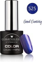 Cosmetics Zone UV/LED Hybrid Gellak 7ml. Good Evening 525