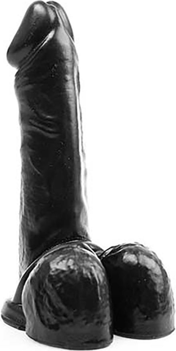 Goedkoopste Bubble Toys - Tarzan - Dildo - Zwart - Drie maten Small