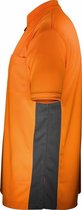 Target Coolplay Collarless Orange/Dark Grey - Dart Shirt - S