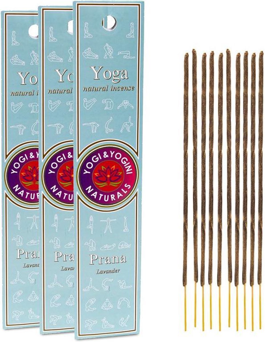 Goedkoopste Wierook Yoga Prana - 13 g (3 stuks) - S