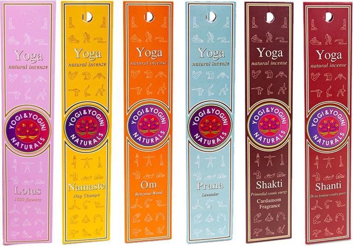Voordeelverpakking Yoga Wieroken 6 x 3 doosjes