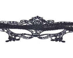 Sexy Masker Kant Zwart - Spannende masker - Leuk voor in bed - Voor vrouwen - Zwart - Lace - Spannend voor koppels - Sex speeltjes - Sex toys - Makkelijk in gebruik - Erotiek - Bondage - Sexspelletjes voor mannen en vrouwen - Seksspeeltjes