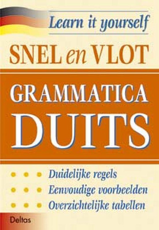 Cover van het boek 'Teach yourself / Snel en vlot grammatica Duits' van Peter Kohrs
