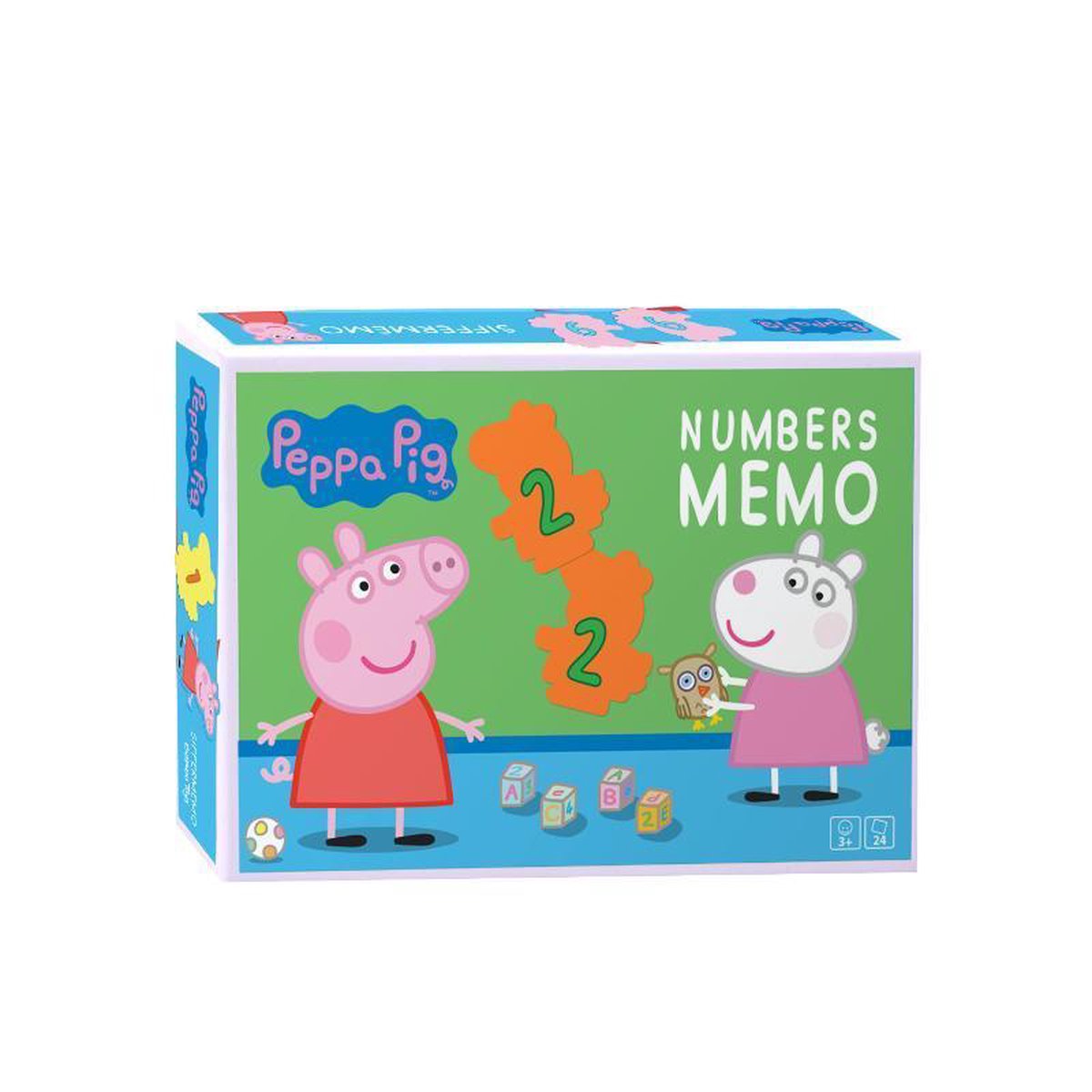 Veltman Peppa Pig Memo met nummers. 3+