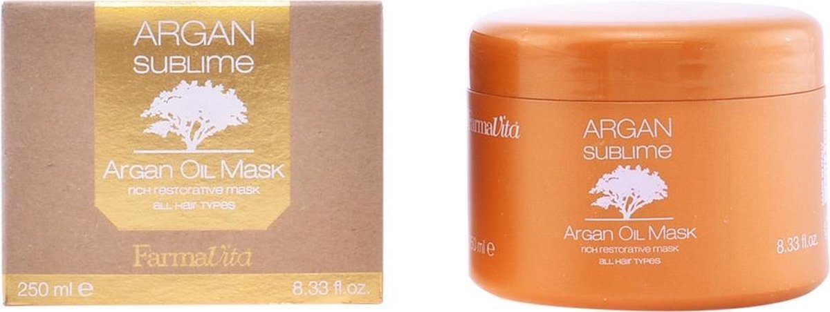Herstellend Haar Masker Argan Sublime Farmavita