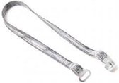 Snelbinder Camping Rubber haak/oog zw