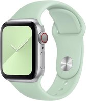 Sport band -  beryl - Geschikt voor Apple Watch  - 38mm en 40mm - SM - iwatch - Horlogeband Armband Polsband