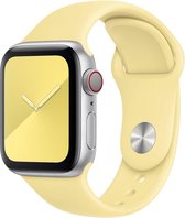 Sport band -  citroenroom - Geschikt voor Apple Watch  - 38mm en 40mm - SM - iwatch - Horlogeband Armband Polsband