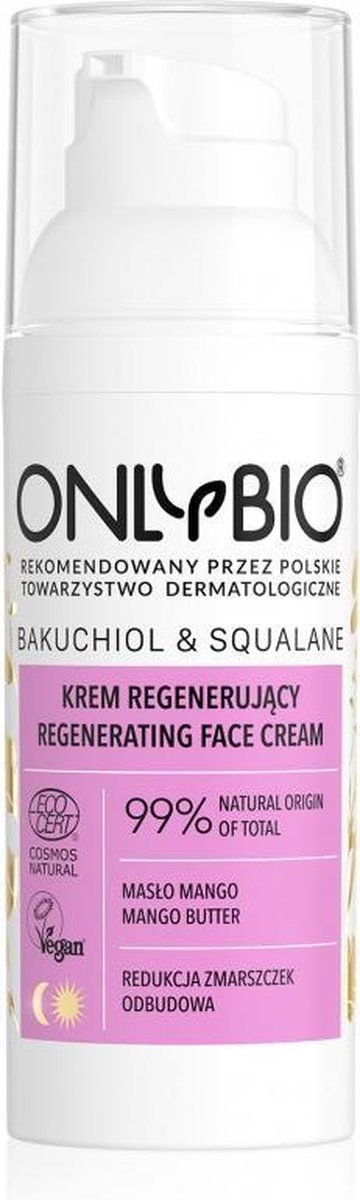 Onlybio - Bakuchiol&Squalane Regenerating Fave Cream Regenerating Cream Is A Facial