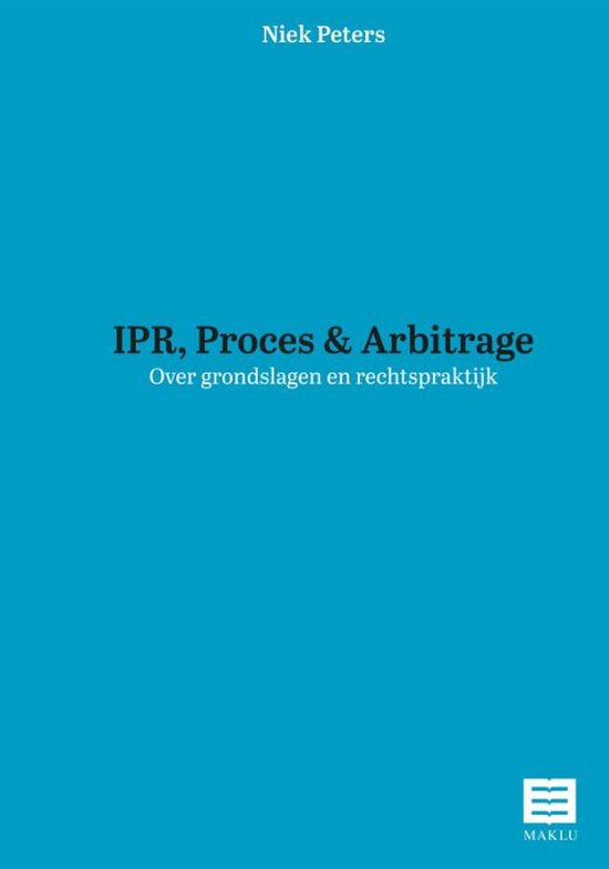 IPR Thema Reeks  -   IPR, Proces & Arbitrage - cover