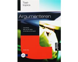 Omslag van Taaltopics Argumenteren