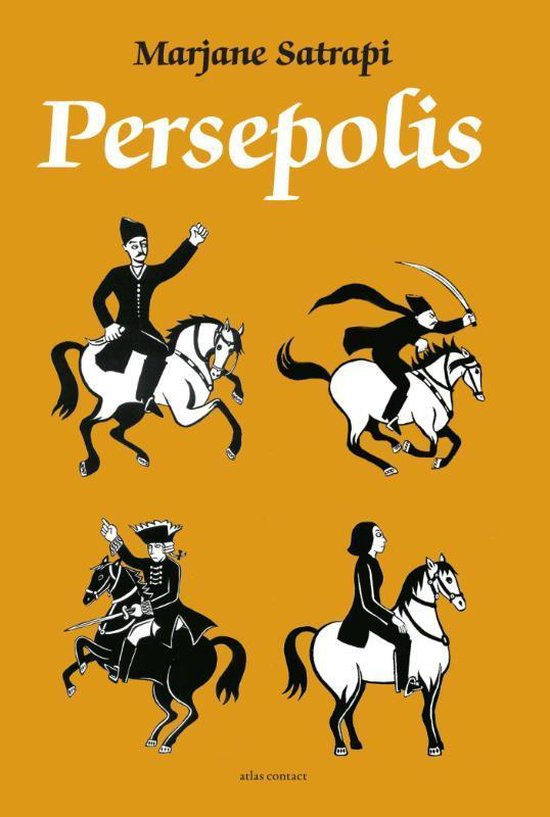 Cover van het boek 'Persepolis compleet' van Marjane Satrapi