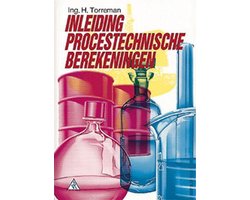 Omslag van Inleiding procestechnische berekeningen