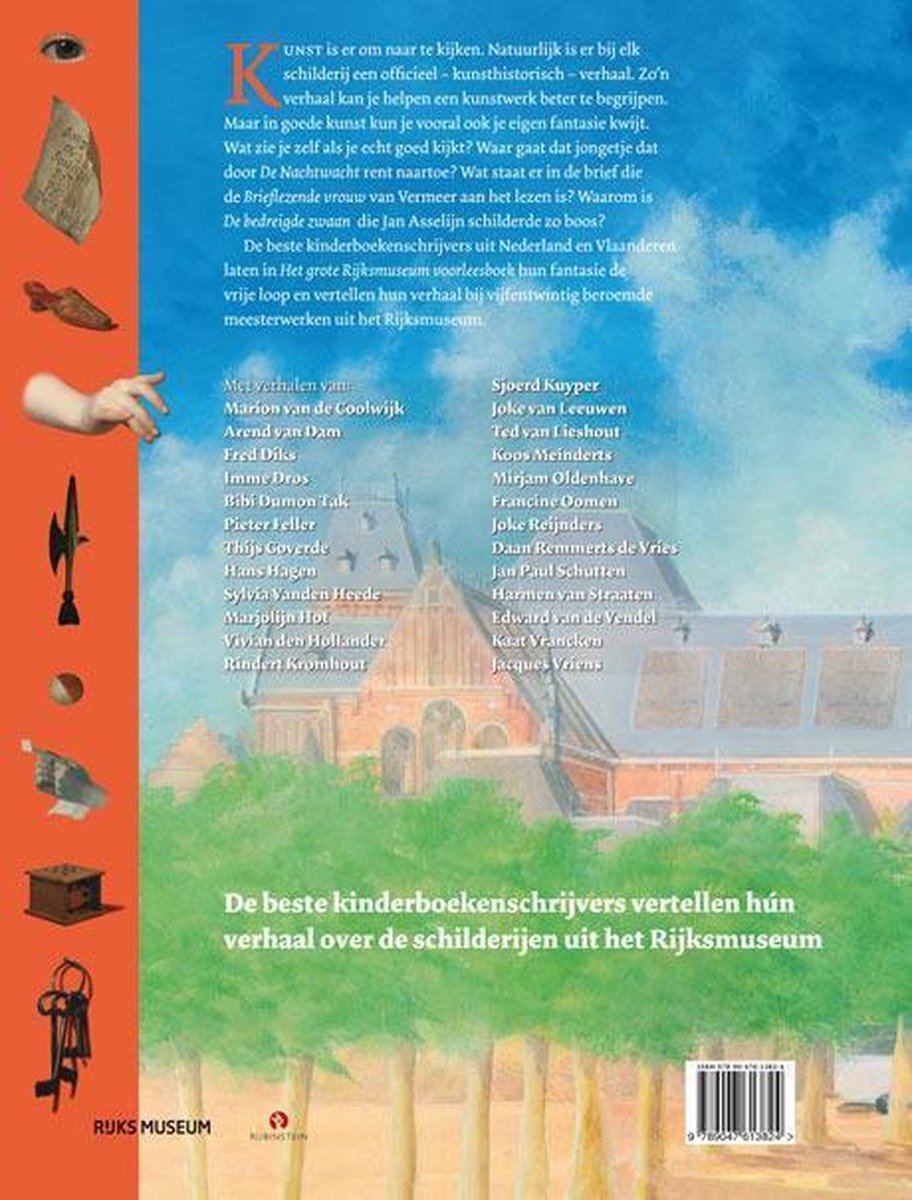 Het grote Rijksmuseum voorleesboek - back cover