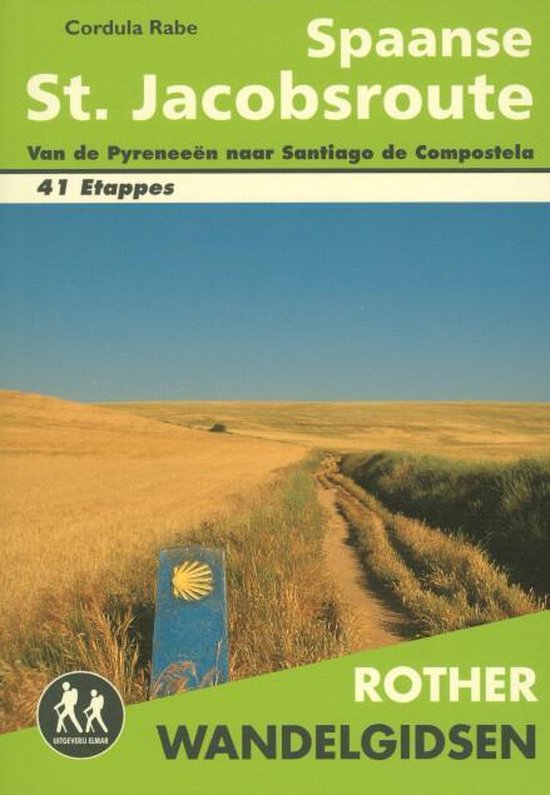 Rother Wandelgidsen  -   Rother wandelgids Spaanse St. Jacob ... - cover