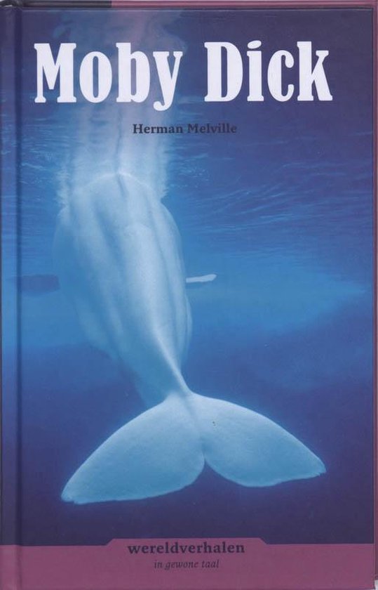 Cover van het boek 'Moby Dick' van Herman Melville