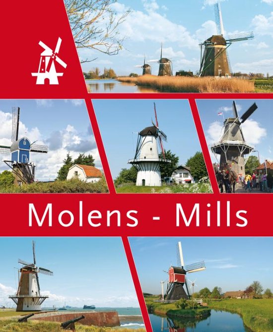 Cover van het boek 'Molens Fotoboek / Nederlands/Engels' van Annelies Roozen