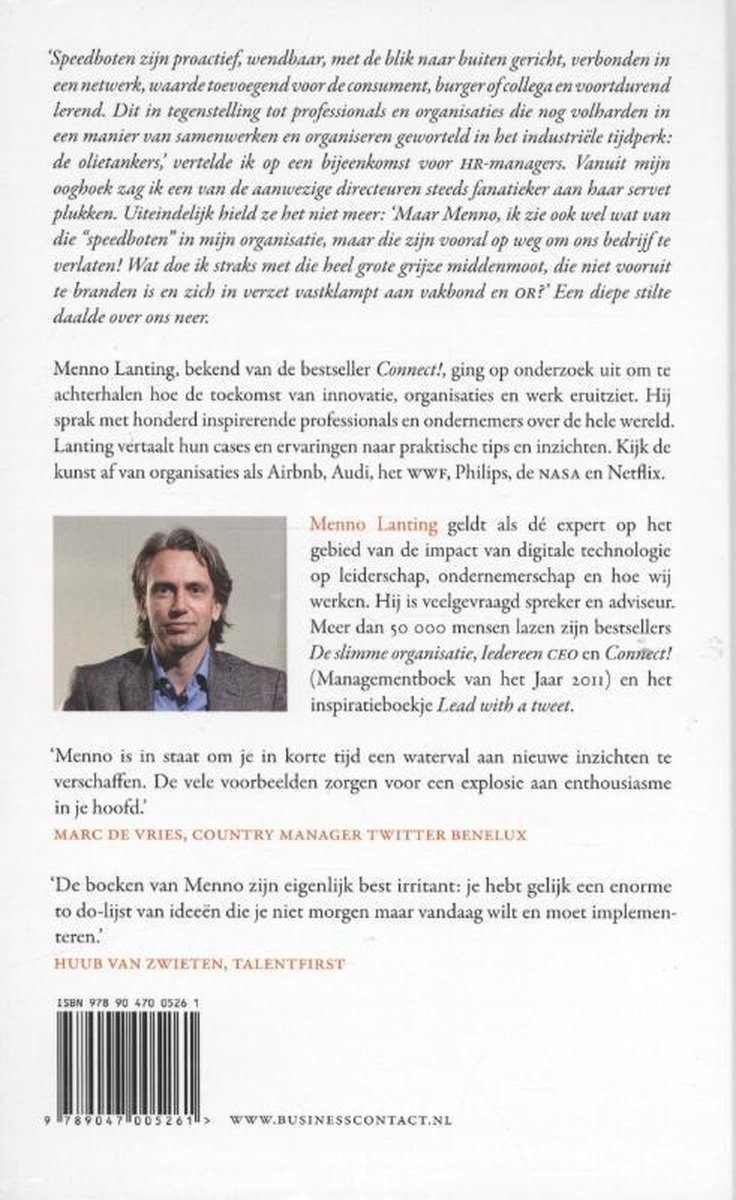 Olietankers en speedboten - back cover