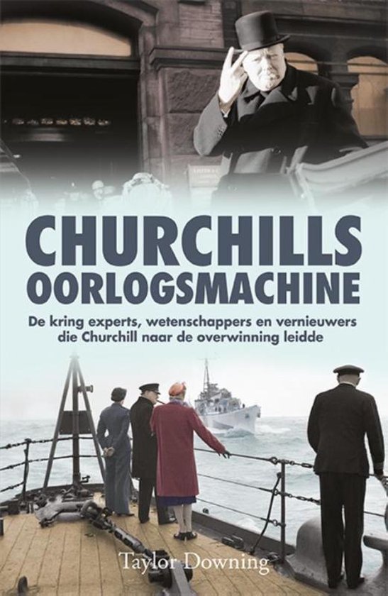 Cover van het boek 'Churchills oorlogsmachine'