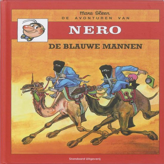 Cover van het boek 'Nero (hardcover) 17 De blauwe mannen' van Marc Sleen