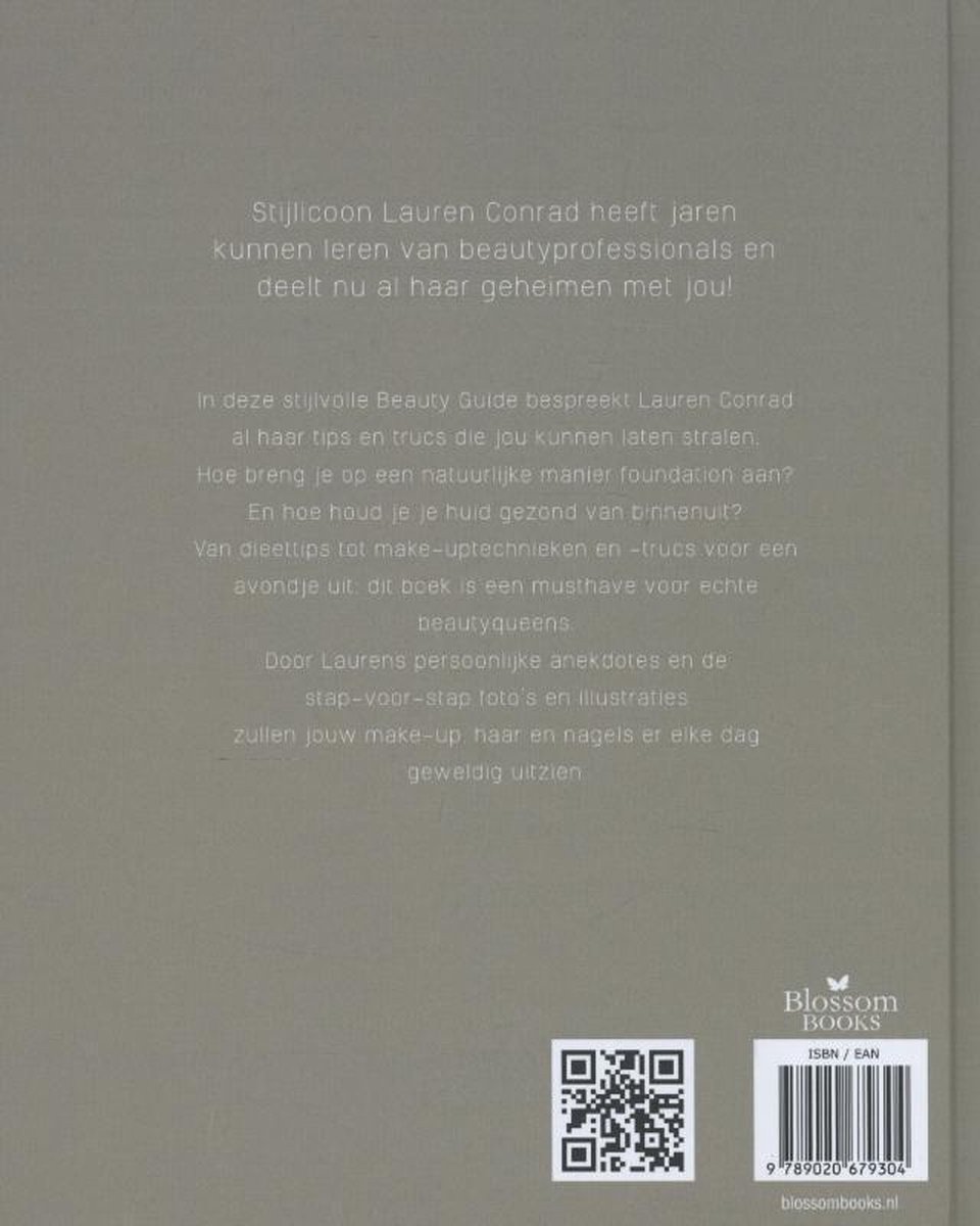 Lauren Conrad Beauty - back cover