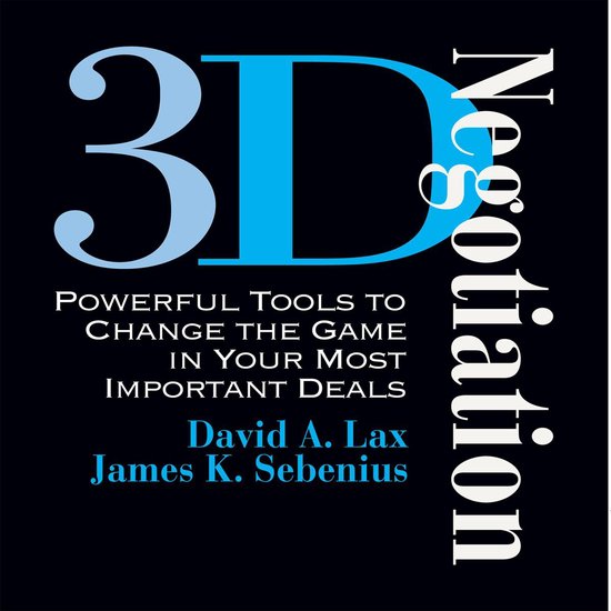3-D Negotiation - cover