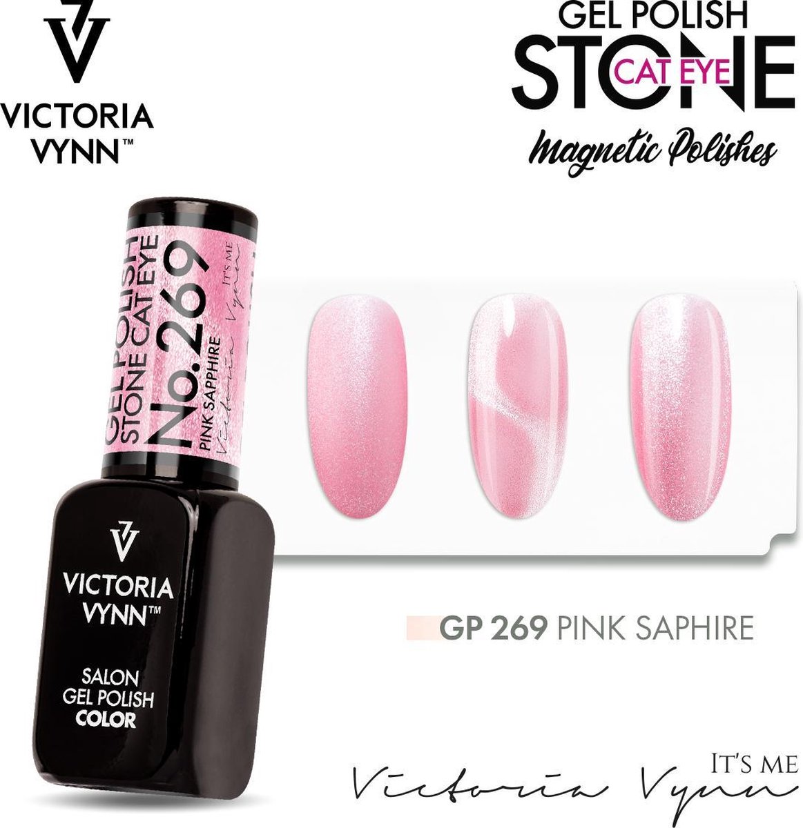 Gellak Victoria Vynn™ Gel Nagellak - Salon Gel Polish Color 269 - 8 ml. - Pink