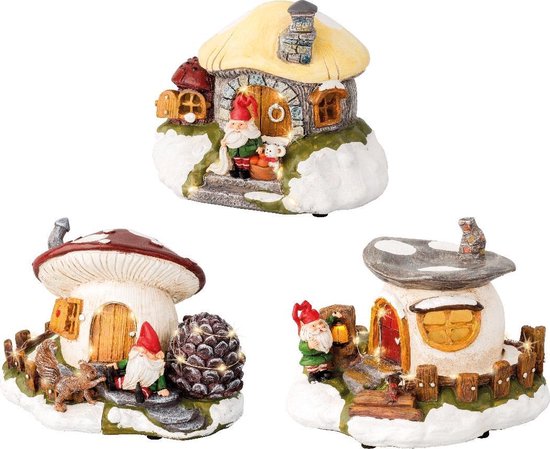 Led Kabouterhuis Bo W Wit A3 Bol Com