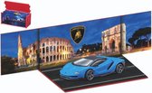 Bburago Lamborghini CENTENARIO  blauw/zwart schaalmodel 1:64