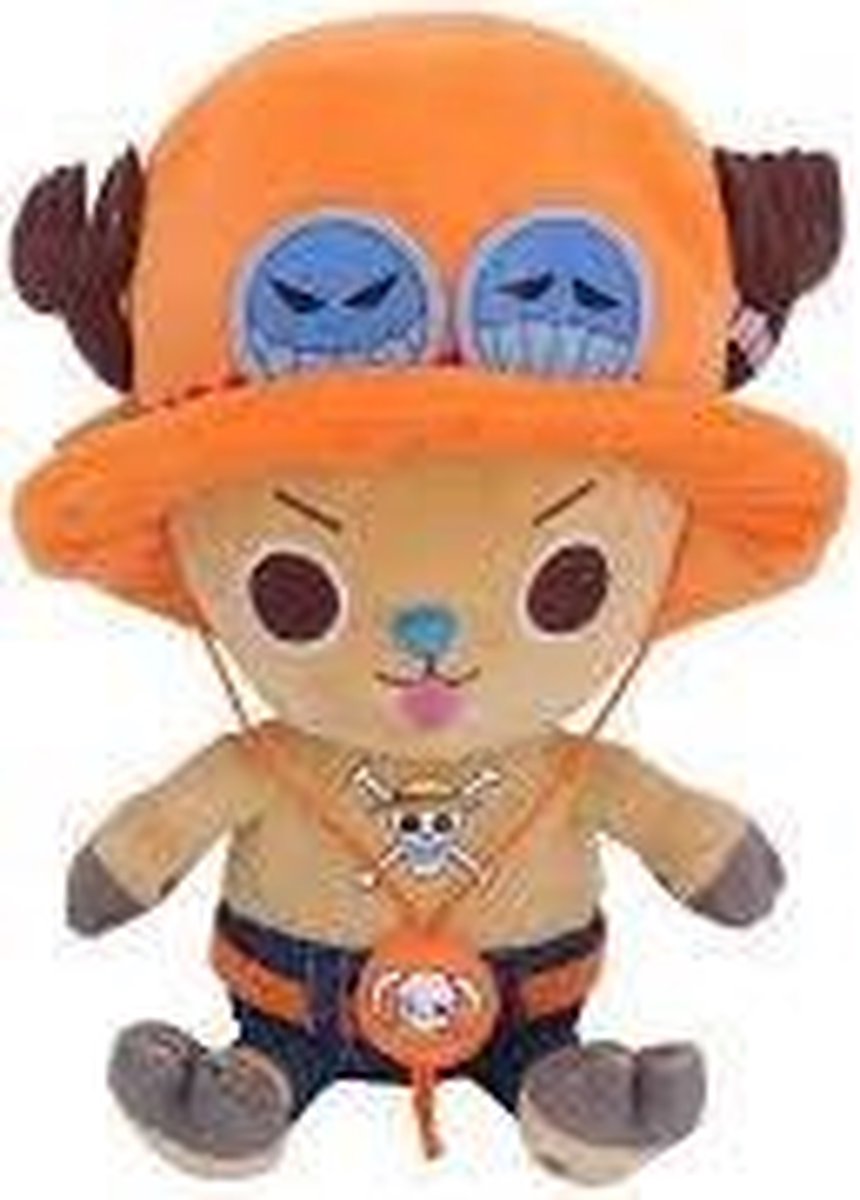 Peluche Tony Chopper One Piece - 25 Cm, Version New Ver. 2, Détails Brodés
