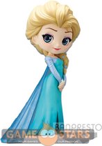 DISNEY - Q Posket Elsa Normal Color Version - 14cm (R)  - Figurine