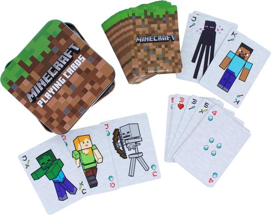 Afbeelding van het spel Paladone Products Minecraft Playing Cards