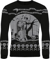 Disney The Nightmare Before Christmas Kersttrui -S- Seriously Spooky Zwart